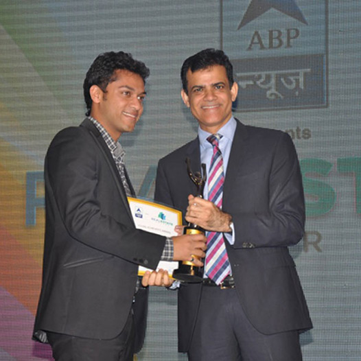 Young Achiever's award by ABP real estate awards 2014 