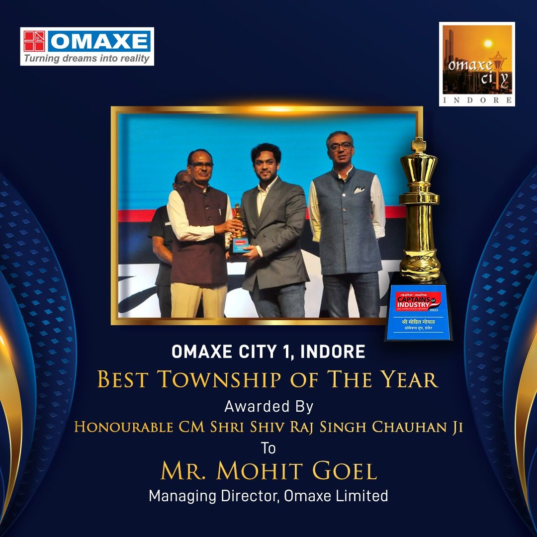 Omaxe City 1 Indore,  Best Township of the Year Awards 